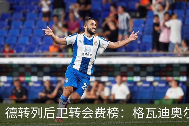 德转列后卫转会费榜：格瓦迪奥尔压马奎尔居首，范赫克位列第18